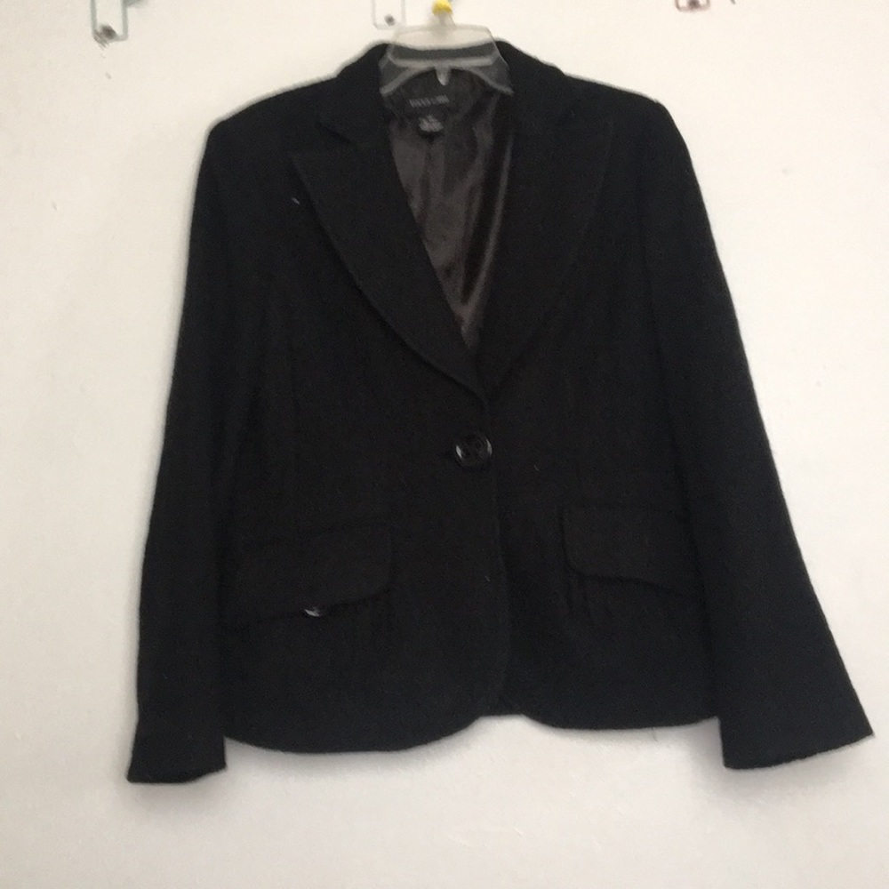 Black pea coat